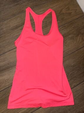 Nike Neon Pink Racerback Performance Tank